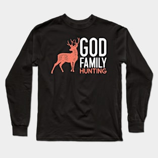 God Family Hunting Long Sleeve T-Shirt